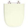 Assento Sanitário Acrílico Ibiza Bege Para Vaso Incepa - 1
