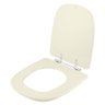 Assento Sanitário Acrílico Ibiza Bege Para Vaso Incepa - 5