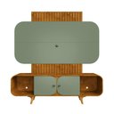 Ver imagem 2 de Estante Home Embaú para Tv de 75" Naturalle/pistache - Bechara