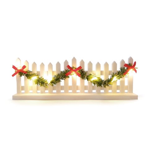 Mini Cerca com Festão e Led 16cm | Natal Encantado Formosinha