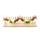 Ver imagem 1 de Mini Cerca com Festão e Led 16cm | Natal Encantado Formosinha
