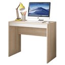 Ver imagem 6 de Mesa Computador Para Escritório 90 Cm Bege Recta Caemmun