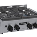 Ver imagem 4 de Fogao de Mesa de Embutir 4 Bocas Venax Temis Inox Gas Glp
