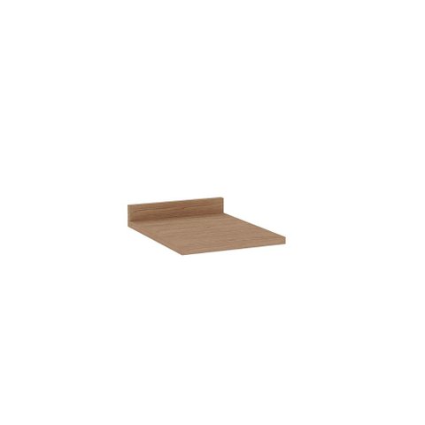 Tampo para Balcão 40 Cm Cozinha Modulada Cristal 25mm Mdf Cor:ébano