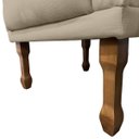 Ver imagem 5 de Kit Divâ Luiza 1.40 + 2 Poltronas Suelen + 2 Puff Retrô Luiz Xv Decorativo