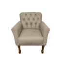 Ver imagem 3 de Kit Divâ Luiza 1.40 + 2 Poltronas Suelen + 2 Puff Retrô Luiz Xv Decorativo