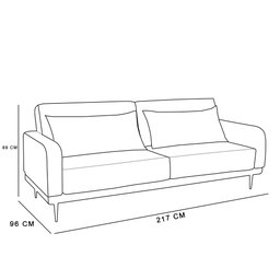 Sofá Cama 03 Lugares Angel Veludo Marsala Pés Tabaco - D'Rossi - 7 Sofá Cama 03 Lugares Angel Veludo Marsala Pés Tabaco - D'Rossi - 7