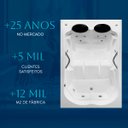 Ver imagem 5 de Banheira Dupla Gardenia Completa com Hidro em Acrílico - 127v