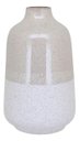Ver imagem 1 de Vaso Decorativo Enfeite Casa Cerâmica 30x18x18cm Marfim