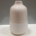 Ver imagem 2 de Vaso Decorativo Enfeite Casa Cerâmica 30x18x18cm Marfim