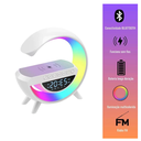 Ver imagem 3 de Umidificador Luminaria Caixa Som Usb G Speaker Carregador Rgb