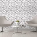 Ver imagem 2 de Papel de Parede 3d - Geométrico 3d 22 Arte Destaque 3 Metros