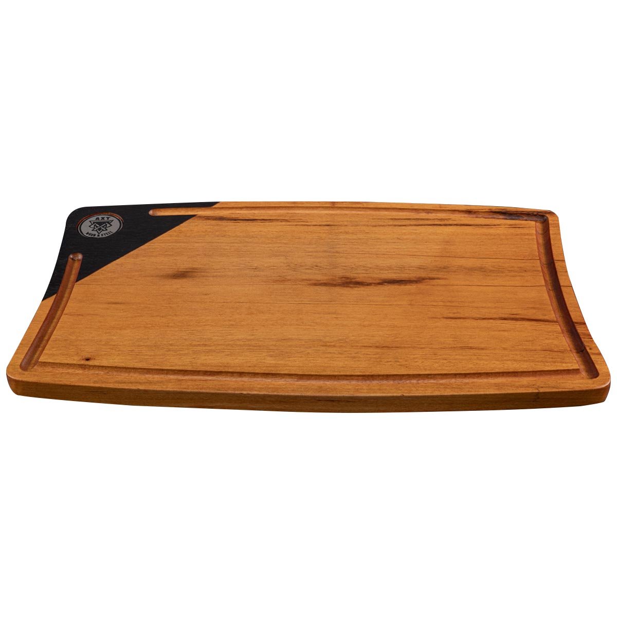 Tábua de Carne Artesanal Bbq Curvy Tam.g T-029 - Axt Wood - 4