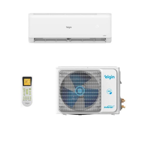 Ar Condicionado Split Hi Wall Inverter Elgin Eco Iii R-32 Wi-fi 12000 Btus Frio 220v