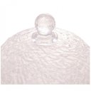 Ver imagem 5 de Queijeira Porta Queijo com Tampa Petra 19,5cm Cristal - Lyor