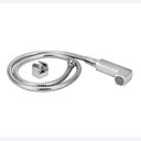 Ver imagem 5 de Ducha Chuveiro Quadrado 40x40 Slim Inox Completo C/Desviador