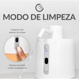 Dispenser de Sabonete Líquido Automático e Recarregável Easyclean Momo Lifestyle - 4
