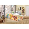 Cama Infantil Animais Safari Mdf Resistente Design Lúdico Quarto - 4