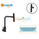 Ver imagem 2 de Torneira Monocomando Arejador Articulado Black Allen:matte