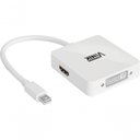 Ver imagem 1 de Adaptador Mini Displayport X Dvi-hdmi-displayport 3 em 1 - Mdp-3in