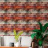 Papel de Parede Auto Colante Madeira Efeito Tábua Envelhecida Rústica Lavavel Quarto Sala 15m - 5