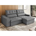 Ver imagem 4 de Sofa Retrátil e Reclinável com Pillow Top 4 Lugares 2,50m Bellory