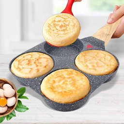 Frigideira Panela Profissional 4 em 1 Antiaderente para Hambúrguer Omelete Panqueca Mundo Thata - 2