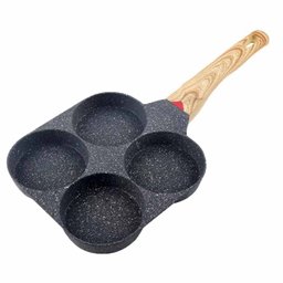 Frigideira Panela Profissional 4 em 1 Antiaderente para Hambúrguer Omelete Panqueca Mundo Thata - 1