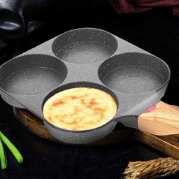 Frigideira Panela Profissional 4 em 1 Antiaderente para Hambúrguer Omelete Panqueca Mundo Thata - 3