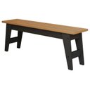 Ver imagem 3 de Conjunto Sala de Jantar Industrial e 2 Bancos Aurora 