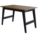 Ver imagem 2 de Conjunto Sala de Jantar Industrial e 2 Bancos Aurora 