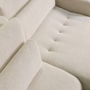 Ver imagem 5 de Sofá 6 Lugares Blanket Horse Retrátil/reclinável Linho 330cm
