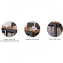 Ver imagem 4 de Conjunto Sala de Jantar Mesa Grace e 4 Cadeiras Maia 