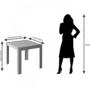 Ver imagem 6 de Conjunto Sala de Jantar Mesa Grace e 4 Cadeiras Maia 