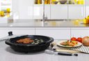 Ver imagem 7 de Elite Gourmet Emg-980bsc Grill Elétrico Indoor 14” Preto Antiaderente