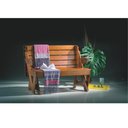 Ver imagem 5 de Mesa Que Vira Banco 1,90m Madeira Maciça Eucalipto