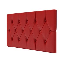 Painel Centaurus 100 / A-020 Couro Vermelho - 2