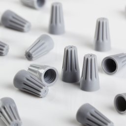 250 Conectores de Torção Emenda para Fios Cabos - até 2,6mm² - 5