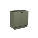Ver imagem 1 de Balcão de Cozinha Évora Ph 3119 C/ 2 Portas S/ Tampo 80cm Verde - Herval
