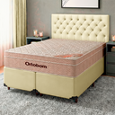 Ver imagem 1 de Cama Box + Colchão Queen Ortobom Molas Ensacadas Airtech + Cabeceira Estofada