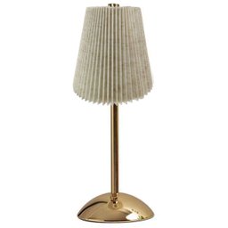 Luminaria de Mesa Abajur LED 3 Tons Controle de Intensidade Bateria Recarregavel USB Candeeiro Mesa  - 2