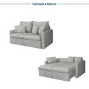 Ver imagem 5 de Sofá Cama Retrátil e Reclinável 180cm Colibri CabeCasa MadeiraOriginals