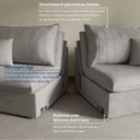 Ver imagem 6 de Sofá Cama Retrátil e Reclinável 180cm Colibri CabeCasa MadeiraOriginals