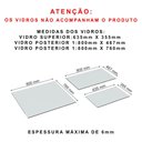 Ver mais imagens de BALCÃO EXPOSITOR LOJA M207.2021.B (JOIAS, ROUPAS) MUNDI MOVEIS