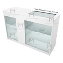 Ver imagem 5 de BALCÃO EXPOSITOR LOJA M207.2021.B (JOIAS, ROUPAS) MUNDI MOVEIS