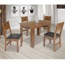 Ver imagem 1 de Conjunto Sala de Jantar com 4 Cadeiras Milena Móveis São Carlos