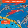 Jogo de Cama Infantil Lepper Liga da Justiça Solteiro 3 Peças Microfibra Azul - 7