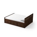 Ver imagem 6 de Cama King Size 06 Gavetas Madeira Maciça Imbuia Spot