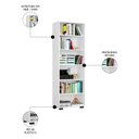 Ver imagem 7 de Conjunto de Escritório Home Office 3 com Peças Gávea Branco - Mpozenato