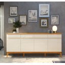 Ver imagem 1 de Buffet Aparador Magnum Off White com Cedro - Edn Móveis